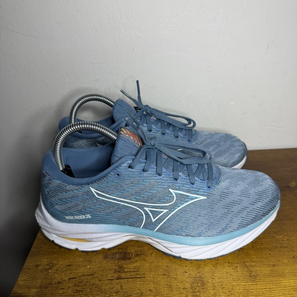Mizuno Wave Rider 26 Running Shoes Women's Size 8 Blue